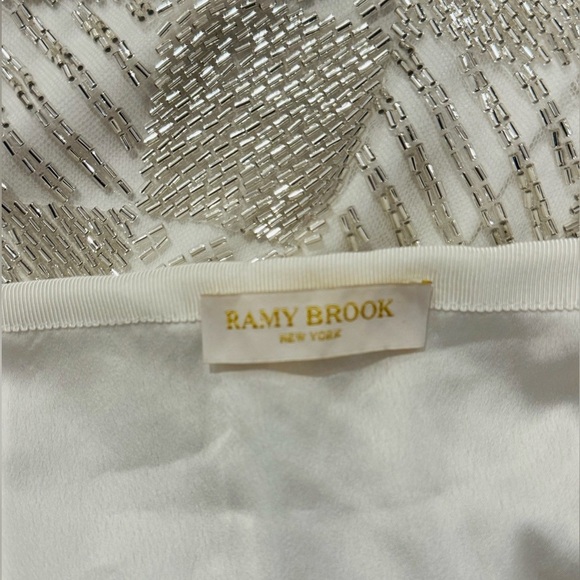 RAMY BROOK***Sequined Embellised Top w/ Matching Mini Skirt***Small $785 - Picture 6 of 6